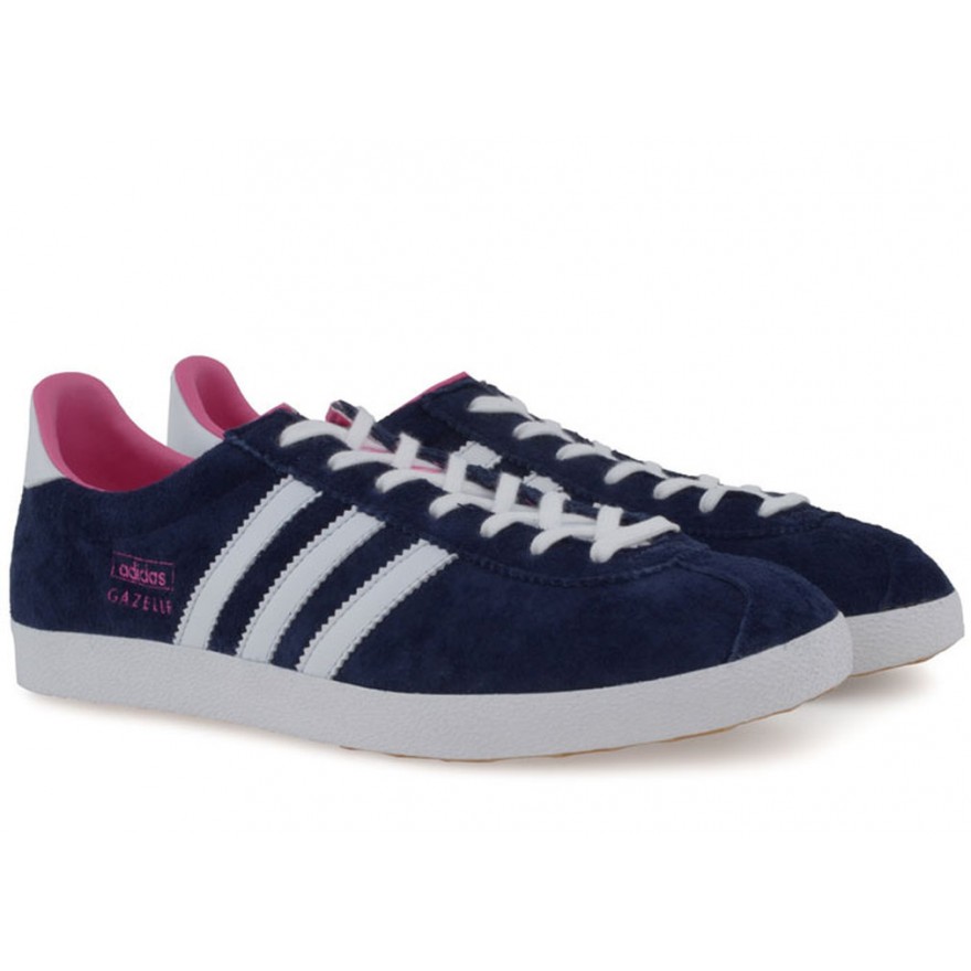 adidas gazelle bleu marine rose